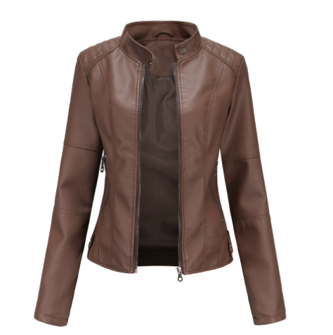 Fitted Biker Jacket for Women