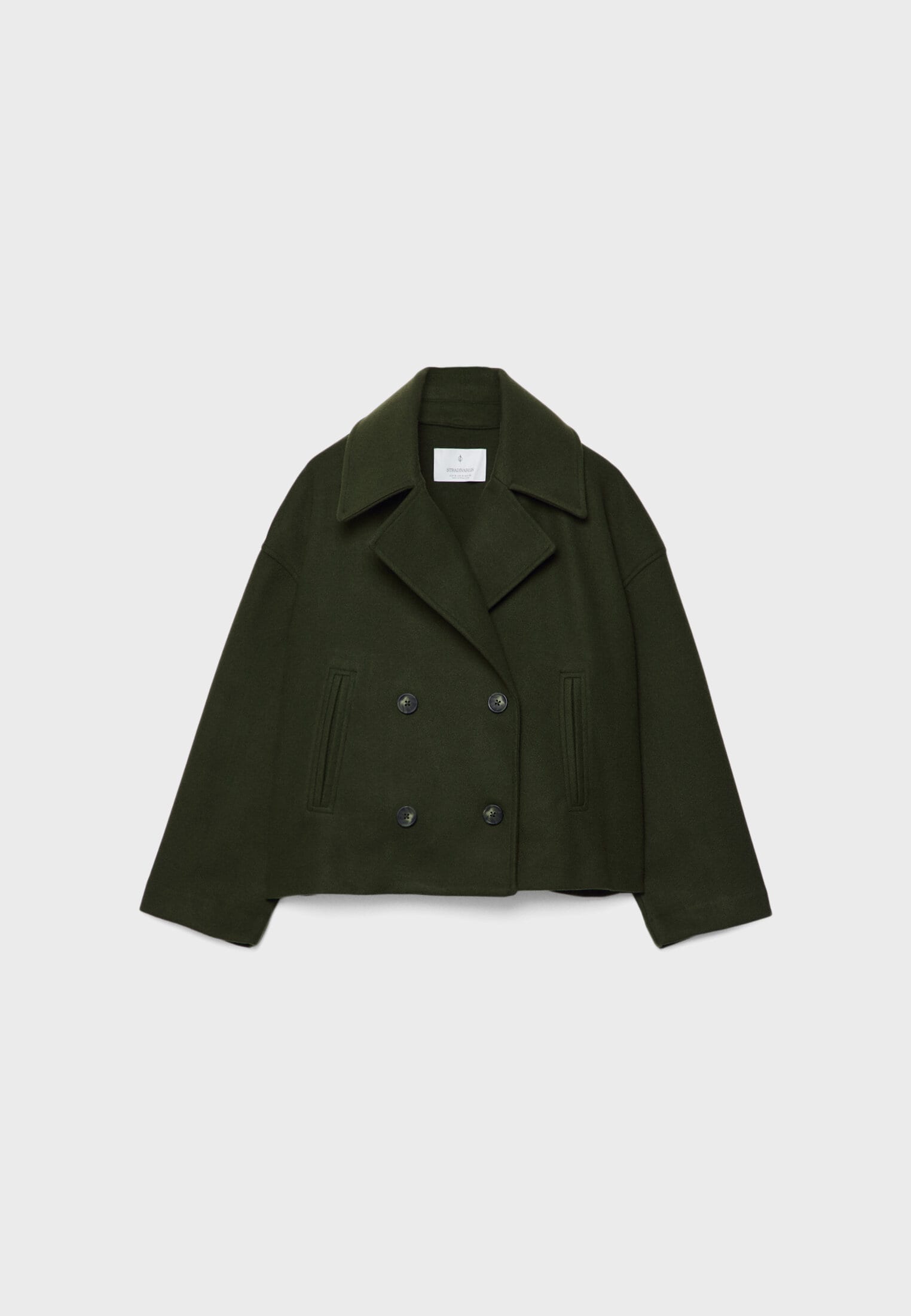 Cropped Double Breasted Jacket for Women