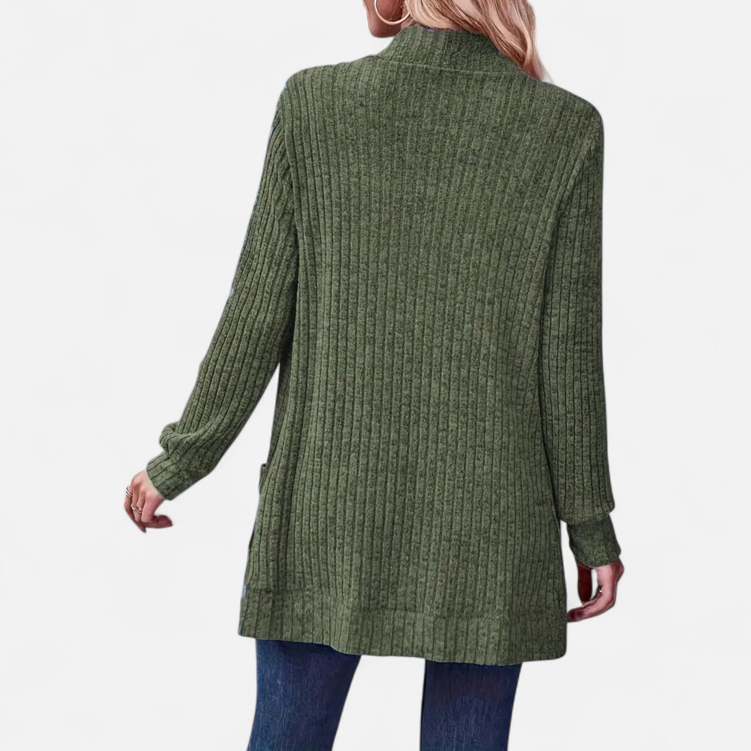 Women’s Essential Knit Cardigan – Soft Long-Sleeve Open-Front Sweater