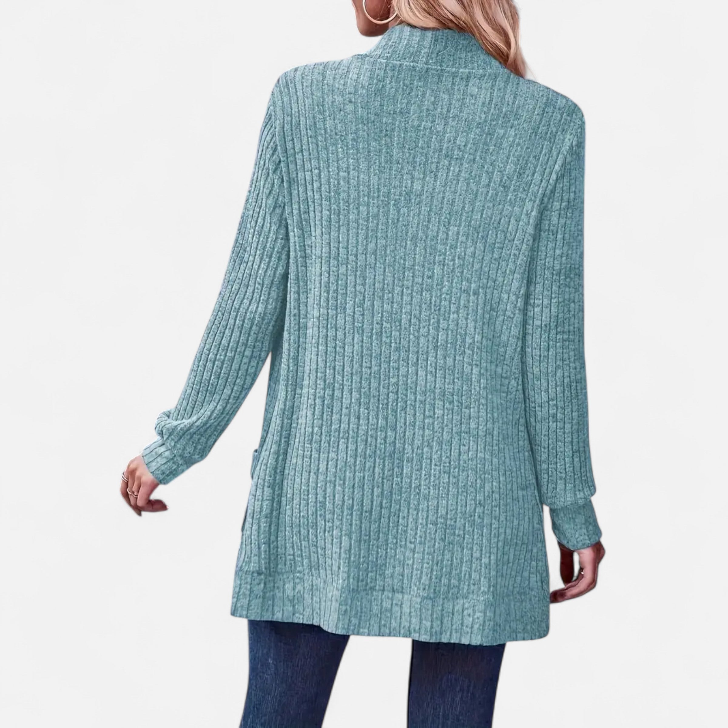 Women’s Essential Knit Cardigan – Soft Long-Sleeve Open-Front Sweater