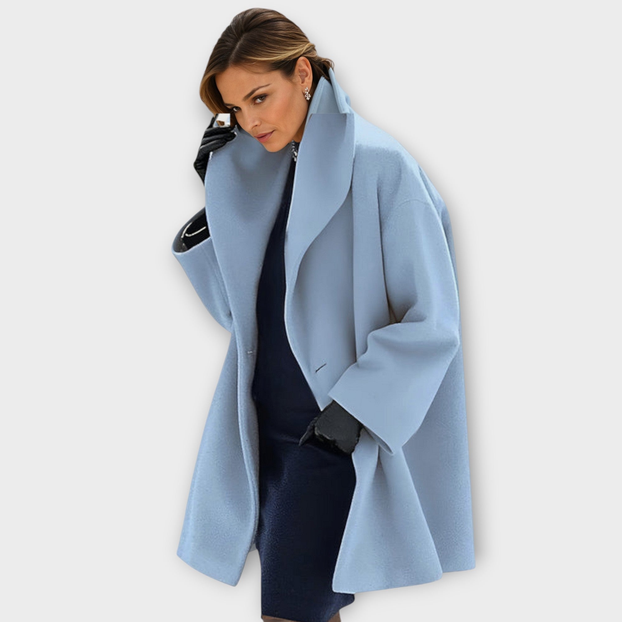 Oversized Wrap Coat for Women
