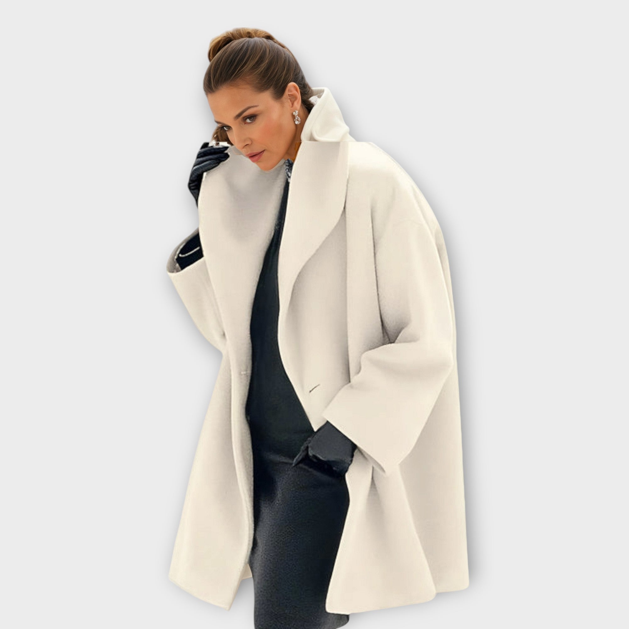 Oversized Wrap Coat for Women