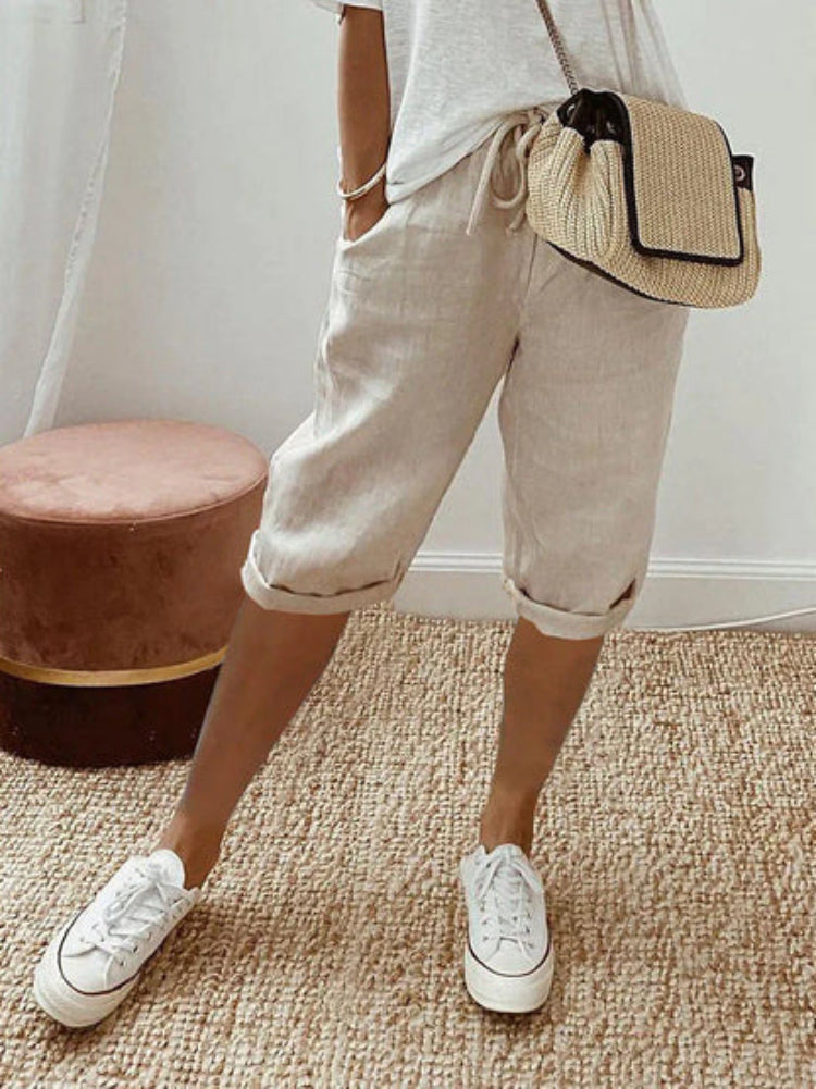 Light cotton summer shorts - Malena