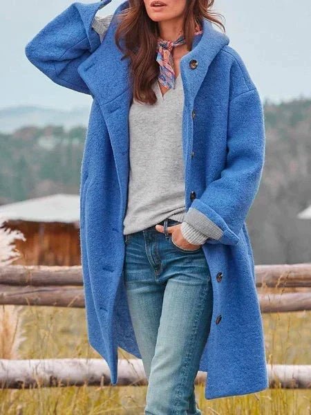 Teddy Oversized Coat – Soft Fleece Long Jacket for Effortless Chic