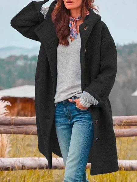 Teddy Oversized Coat – Soft Fleece Long Jacket for Effortless Chic