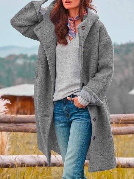 Teddy Oversized Coat – Soft Fleece Long Jacket for Effortless Chic