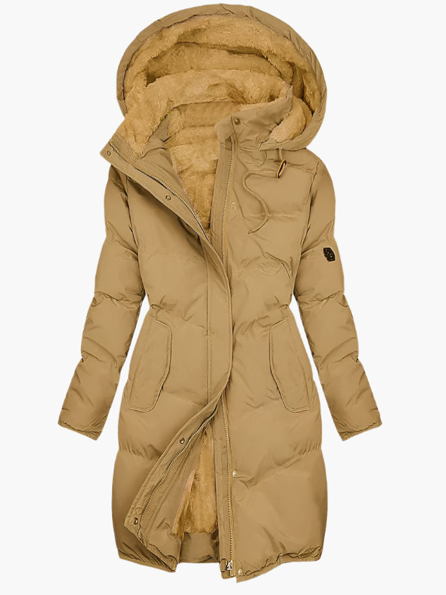 Hooded Puffer Jacket for Women