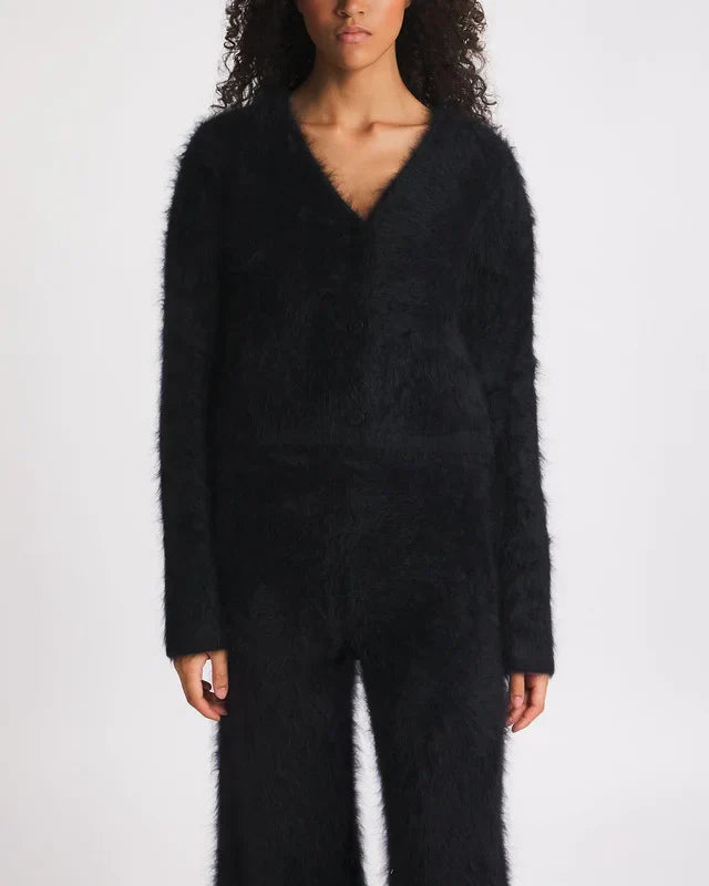 Oversized Knit Cardigan for Women – 100% Nylon Soft Lightweight Layer