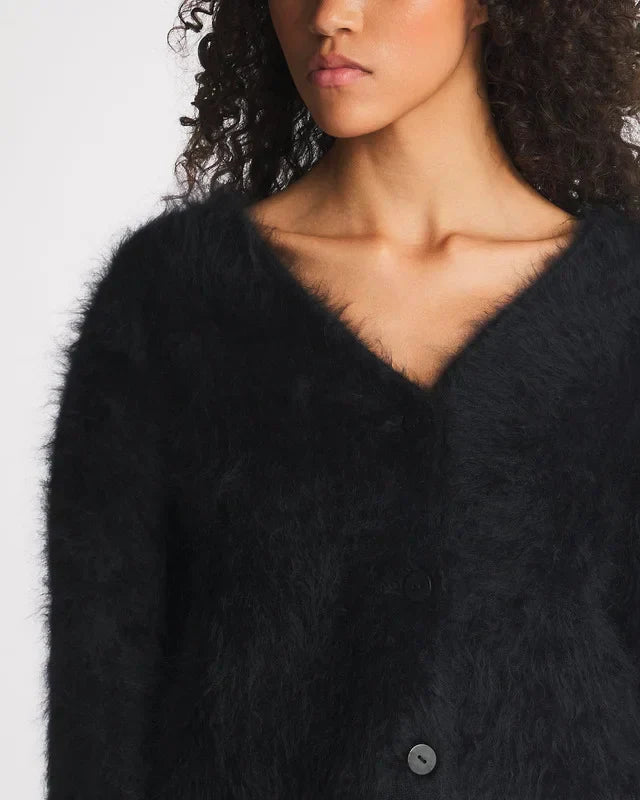 Oversized Knit Cardigan for Women – 100% Nylon Soft Lightweight Layer