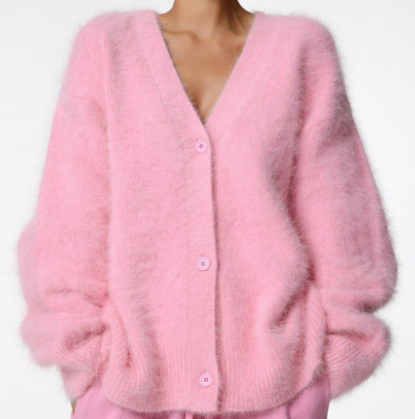 Women's Button-Front Knit Cardigan
