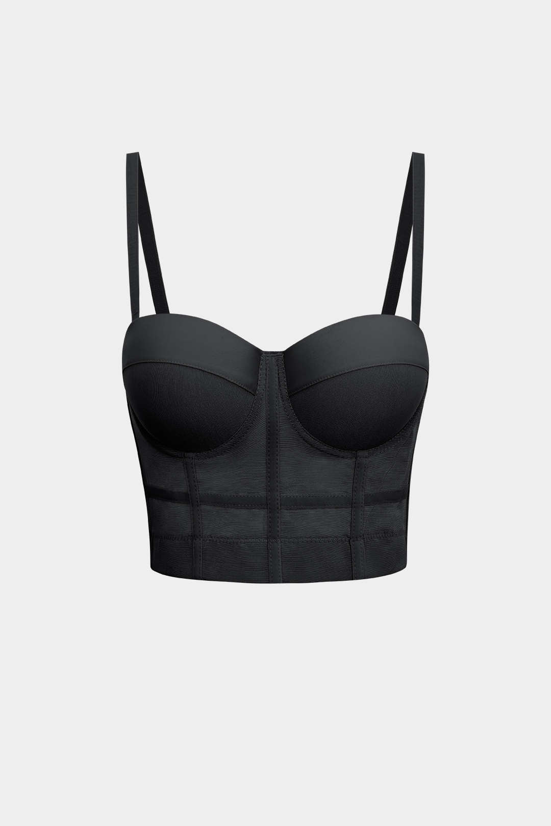 Women's Cropped Bustier Top
