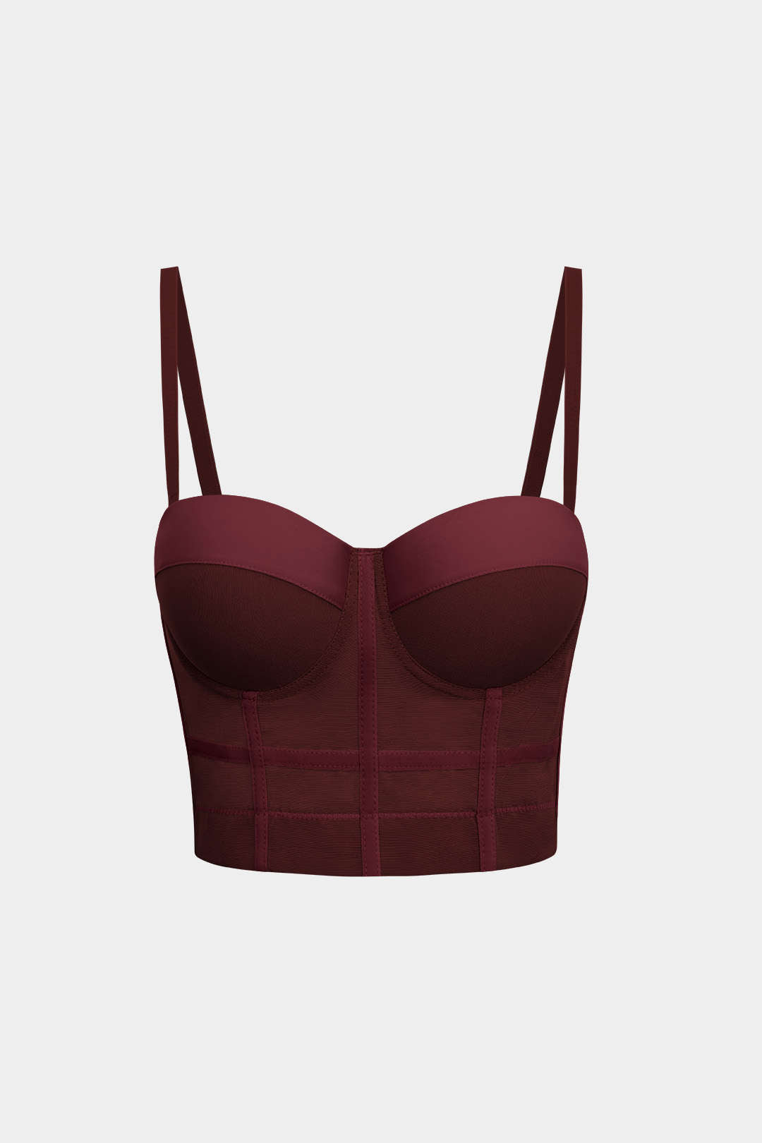 Women's Cropped Bustier Top