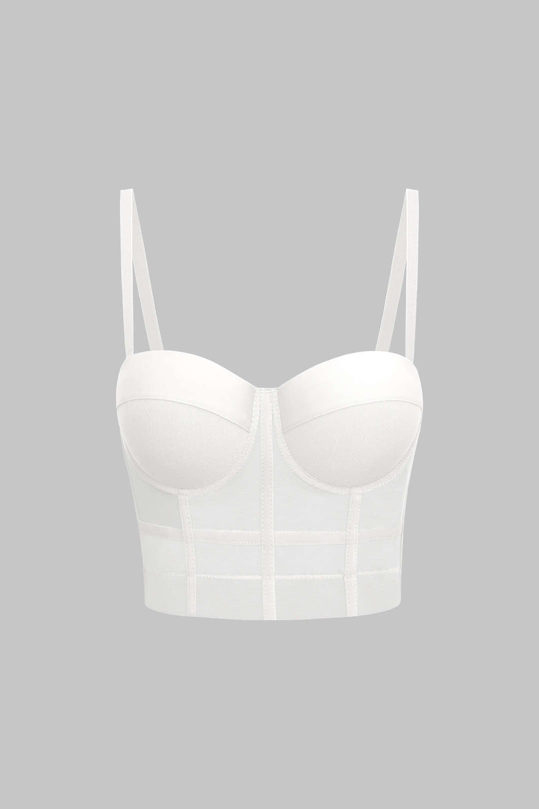 Women's Cropped Bustier Top