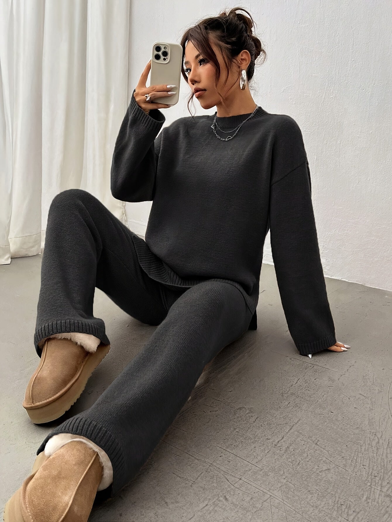 Women's Knit Two-Piece Set