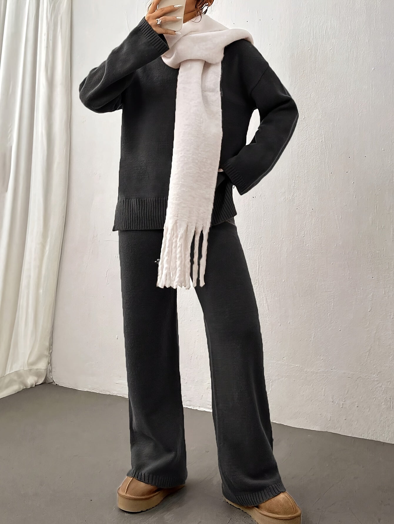 Women's Knit Two-Piece Set