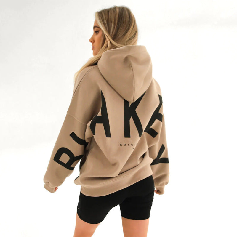 Women's Oversized Graphic Hoodie