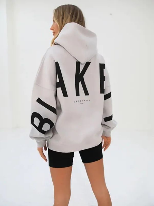 Women's Oversized Graphic Hoodie