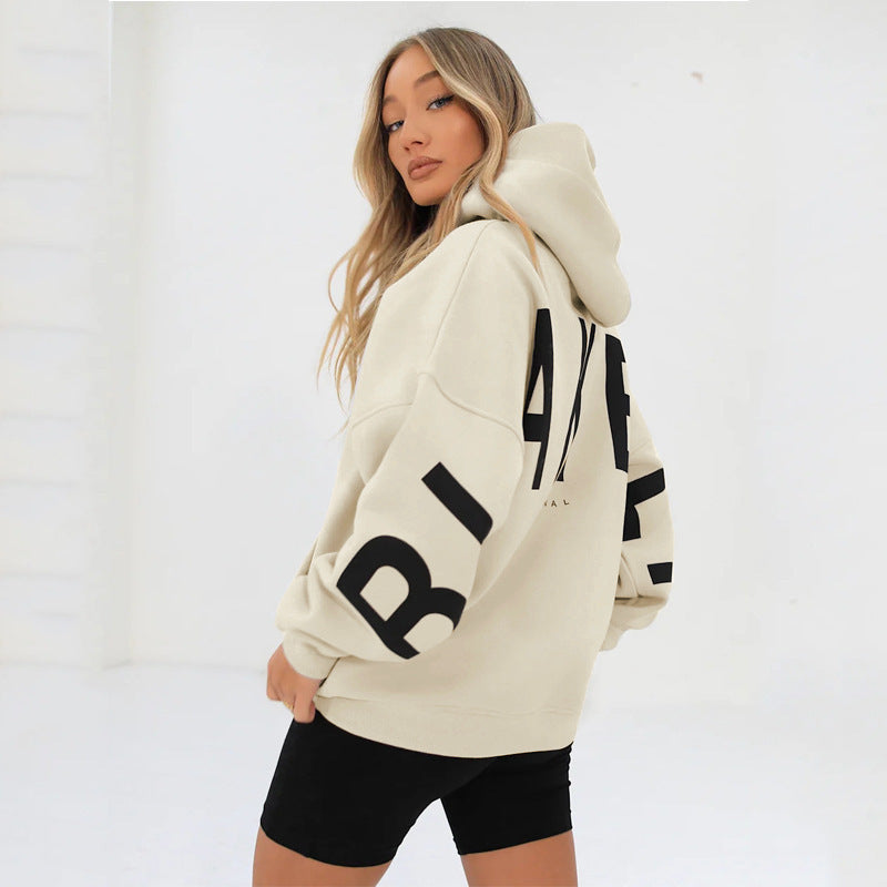 Women's Oversized Graphic Hoodie