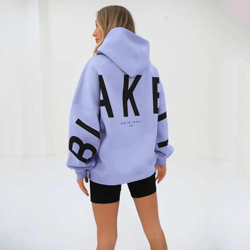 Women's Oversized Graphic Hoodie