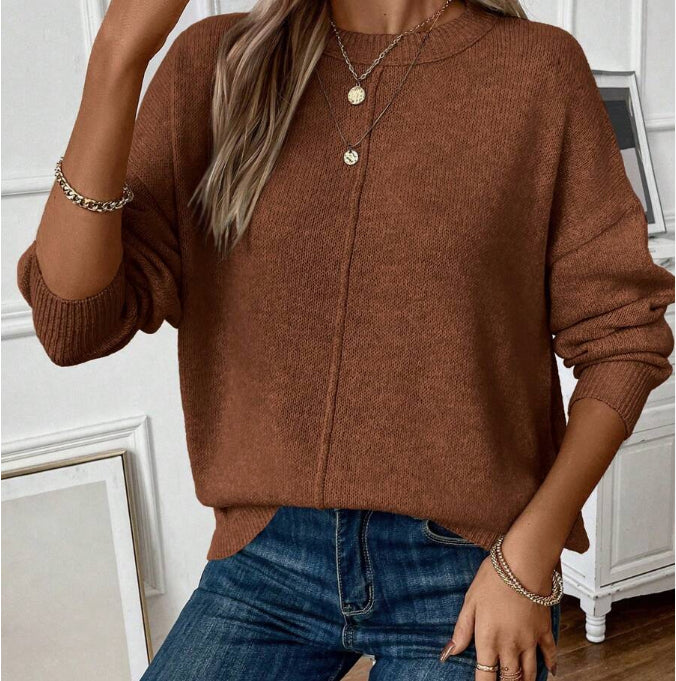 Women's Relaxed Fit Crewneck Sweater