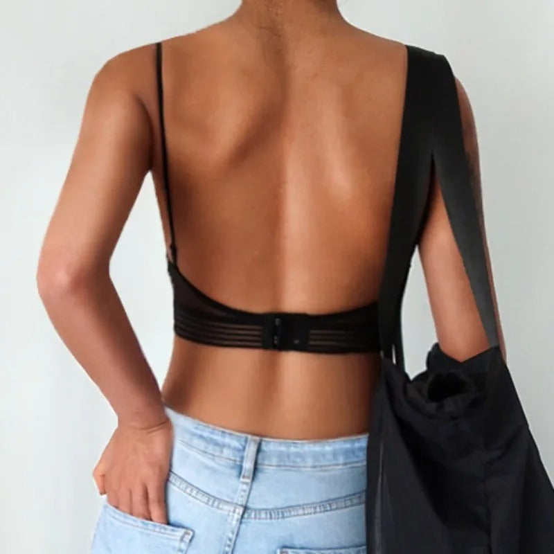 Women's Strappy Backless Bra
