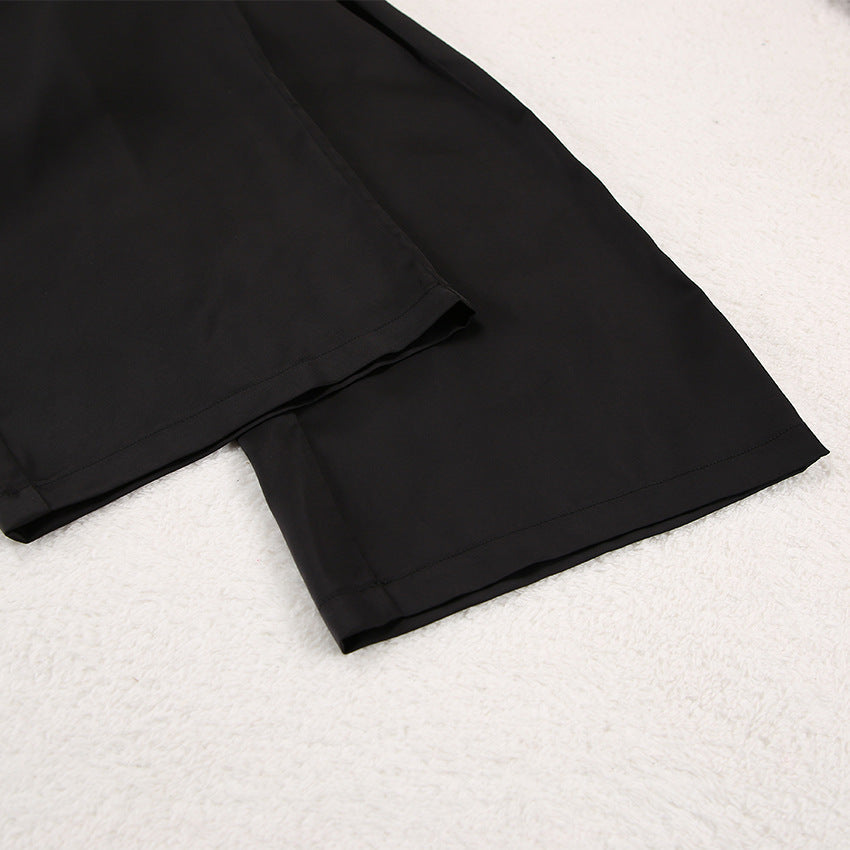 Women's Wide Leg Pant Set
