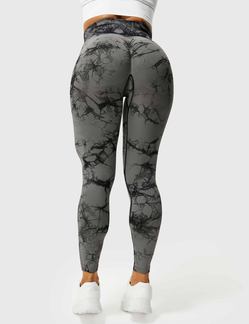 Women’s Tie-Dye Scrunch Leggings – High-Waisted, Sculpting & Buttery-Soft Fit
