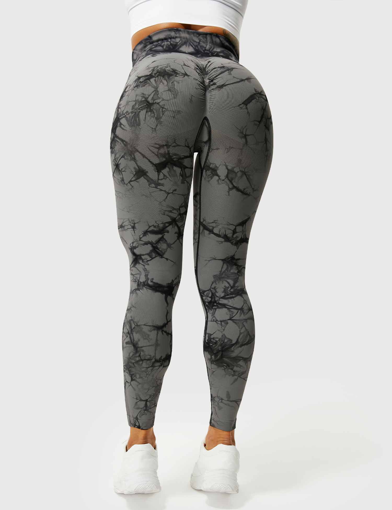Women’s Tie-Dye Scrunch Leggings – High-Waisted, Sculpting & Buttery-Soft Fit