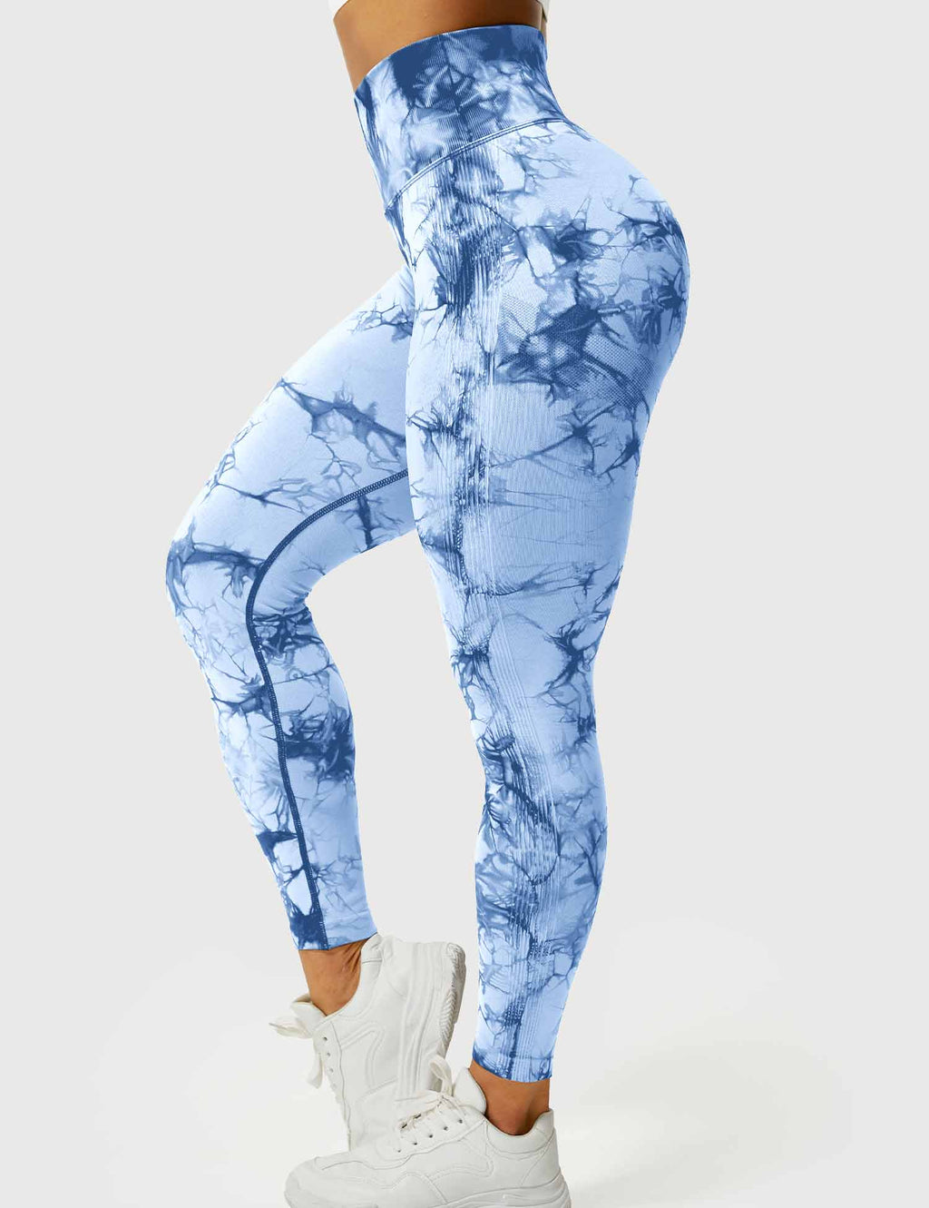 Women’s Tie-Dye Scrunch Leggings – High-Waisted, Sculpting & Buttery-Soft Fit