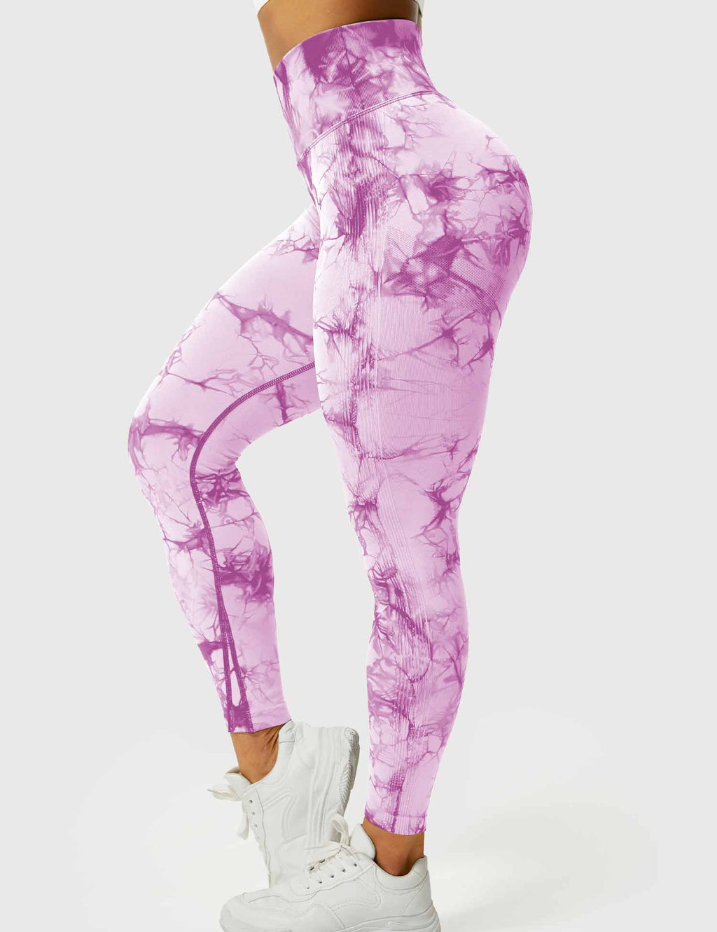 Women’s Tie-Dye Scrunch Leggings – High-Waisted, Sculpting & Buttery-Soft Fit