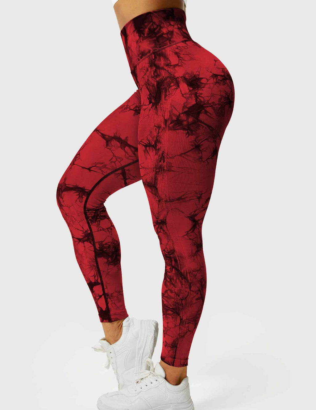 Women’s Tie-Dye Scrunch Leggings – High-Waisted, Sculpting & Buttery-Soft Fit