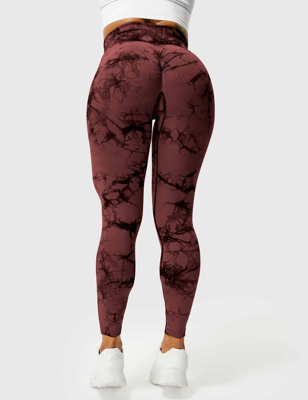 Women’s Tie-Dye Scrunch Leggings – High-Waisted, Sculpting & Buttery-Soft Fit