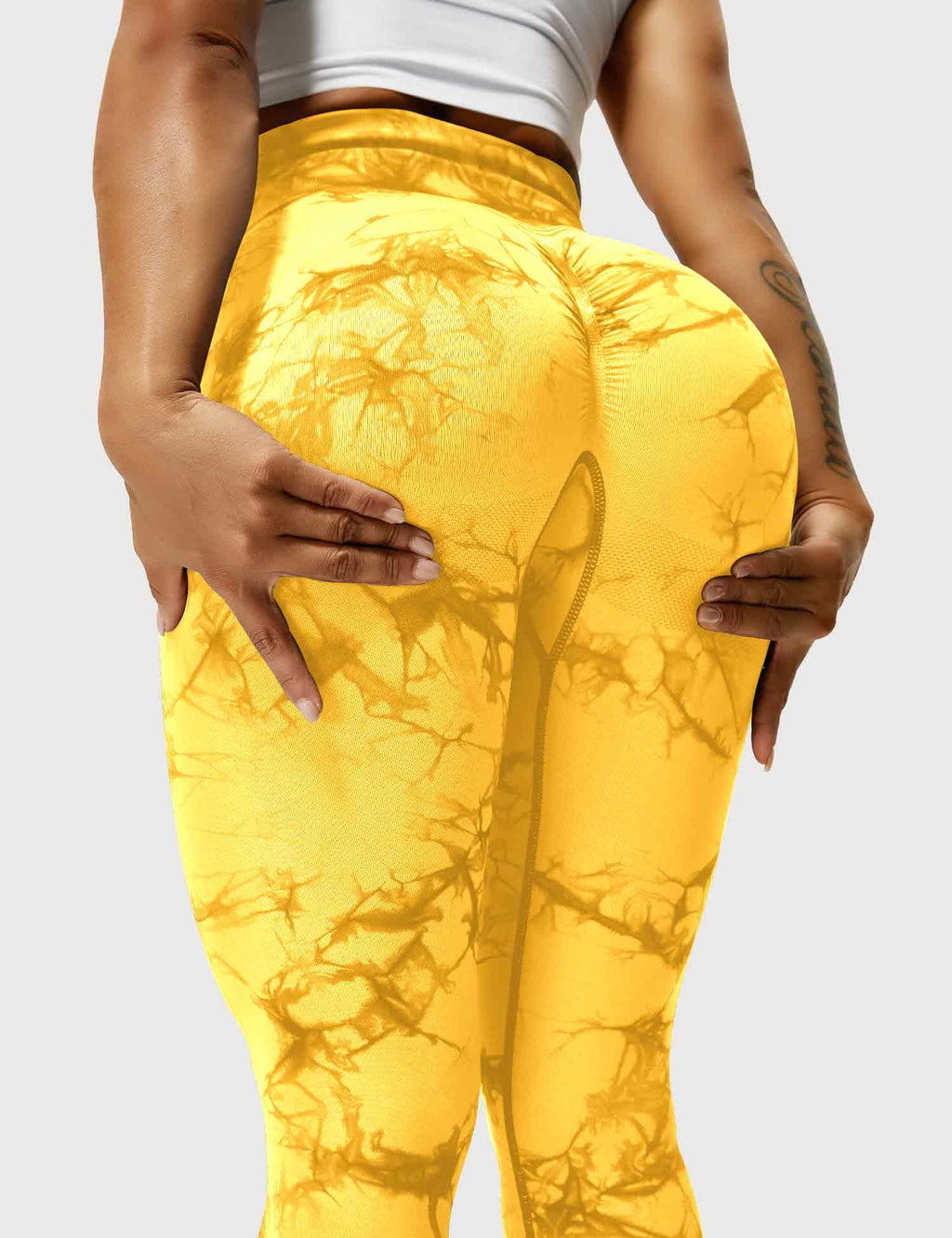 Women’s Tie-Dye Scrunch Leggings – High-Waisted, Sculpting & Buttery-Soft Fit