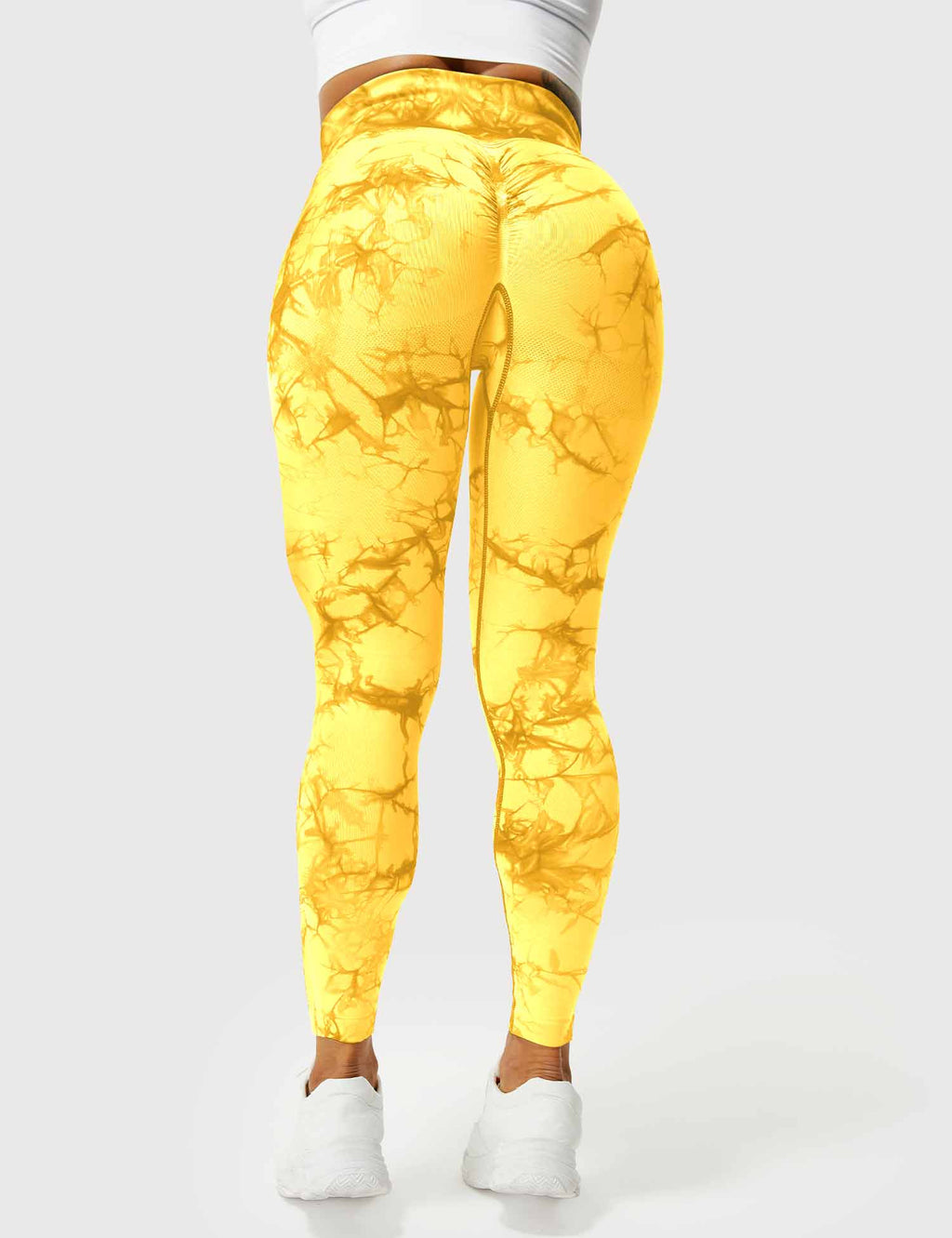Women’s Tie-Dye Scrunch Leggings – High-Waisted, Sculpting & Buttery-Soft Fit