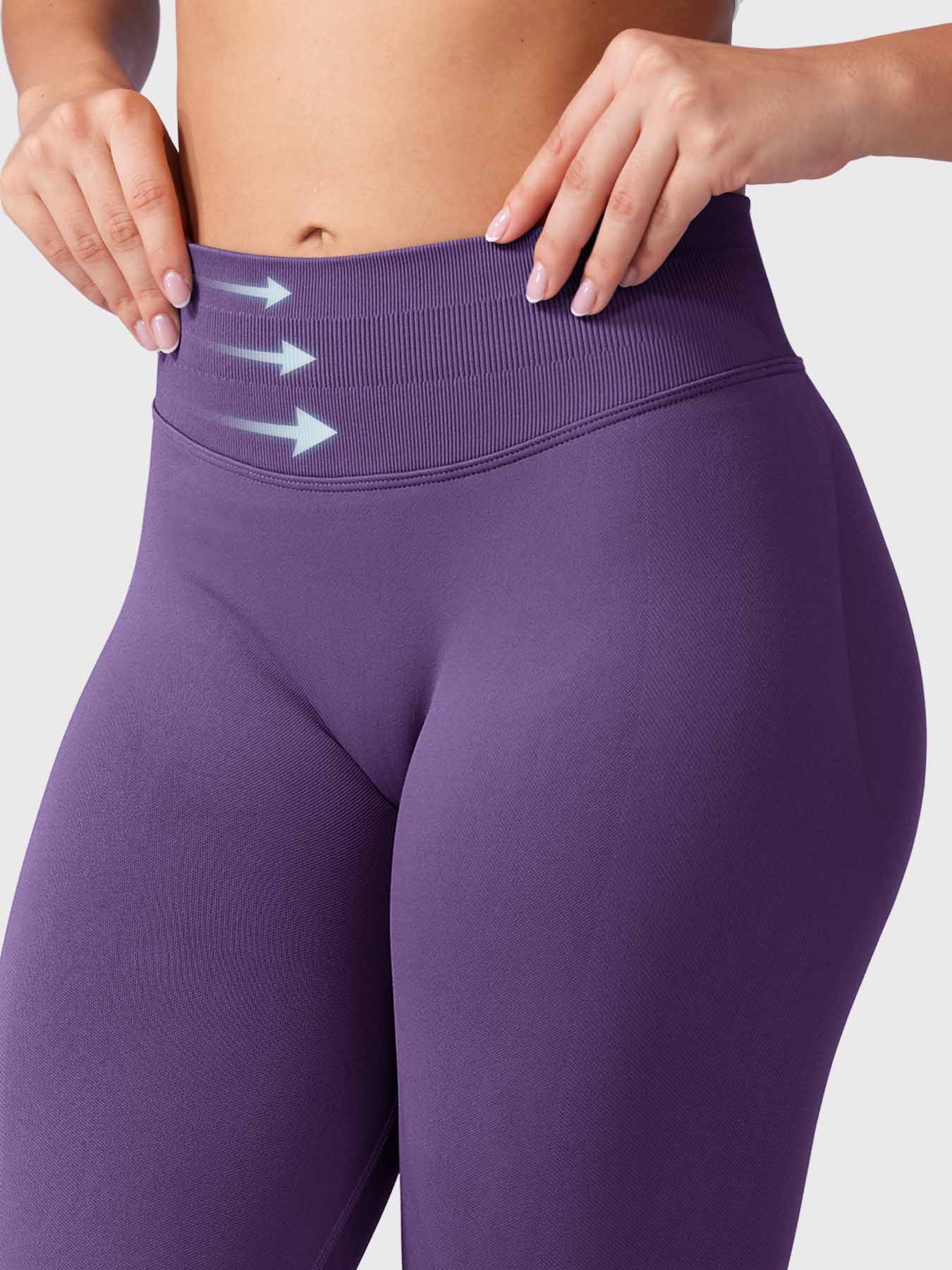 Seamless Sculpting Leggings – High-Intensity Fit with Moisture-Wicking Fabric