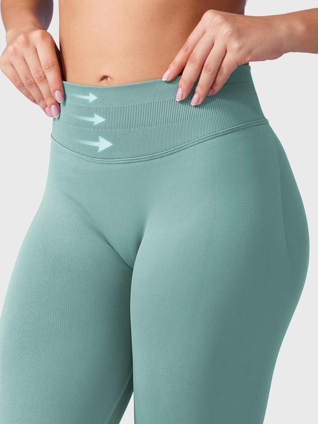 Seamless Sculpting Leggings – High-Intensity Fit with Moisture-Wicking Fabric