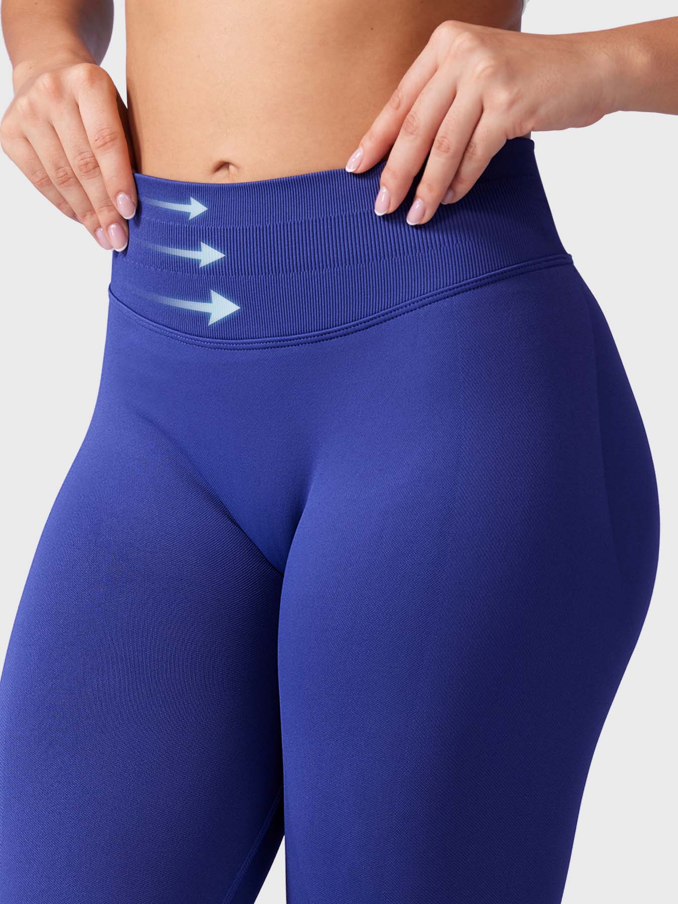 Seamless Sculpting Leggings – High-Intensity Fit with Moisture-Wicking Fabric