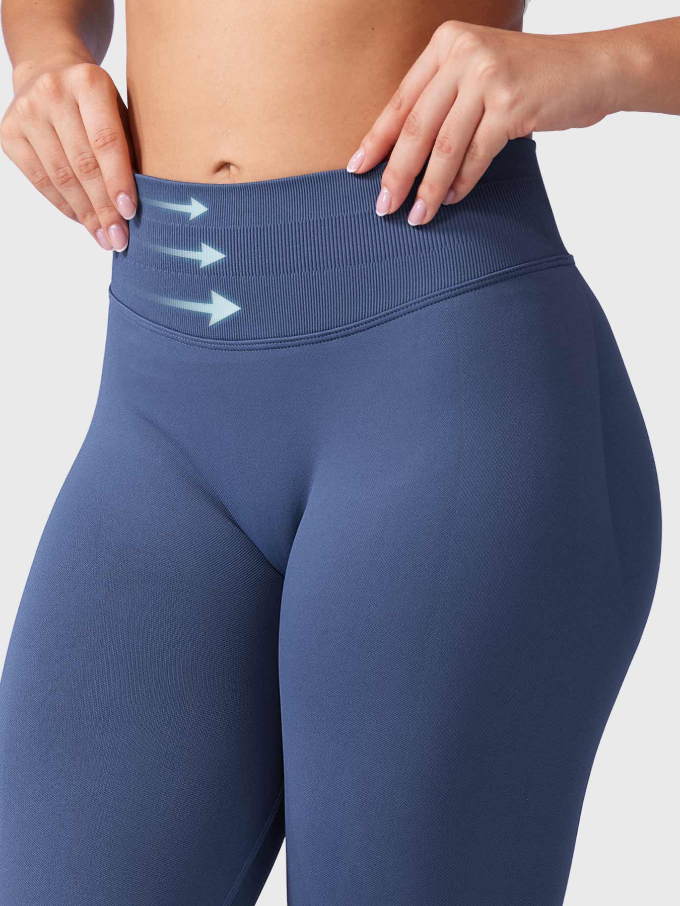 Seamless Sculpting Leggings – High-Intensity Fit with Moisture-Wicking Fabric