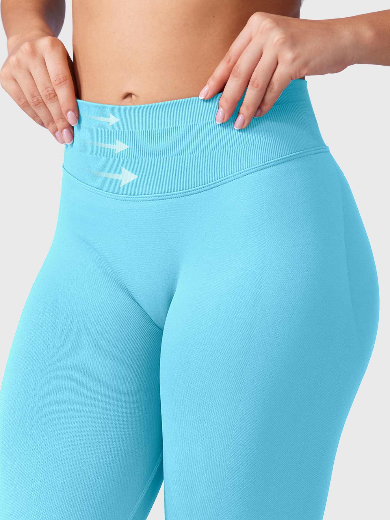 Seamless Sculpting Leggings – High-Intensity Fit with Moisture-Wicking Fabric